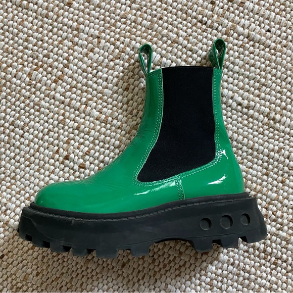 Simon Miller Green Scrambler Chelsea Boot - Picture 5 of 12